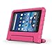 Fire 7 2015 Case, TabPow [Kids Case] - [Shockproof][Drop Protection][Heavy Duty] Kids Children EVA Case with Carrying Handle Stand For Amazon Fire 7 Tablet (will only fit Fire 7