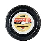 Marathon 20265 Universal Fit Pneumatic (Air-Filled) 3" Centered Hub Univ Wheelbarrow Tire
