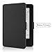 MoKo Case for Amazon Kindle 7th Gen - Ultra Lightweight Shell Case Stand Cover Case for Amazon Kindle 2014 ( 7th Generation ), BLACK