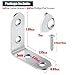 L Bracket 20 Packs, Stainless Steel Right Angle Corner Brackets/Brace with Screws-40 X 40 mm