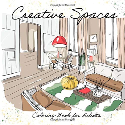 Amazon Com Creative Spaces Coloring Book For Adults Interior Design Coloring Book Living Spaces Young House Love Home Design 8 5 X8 5 60 Pages 9798675005420 Grafik Musterstuck Books