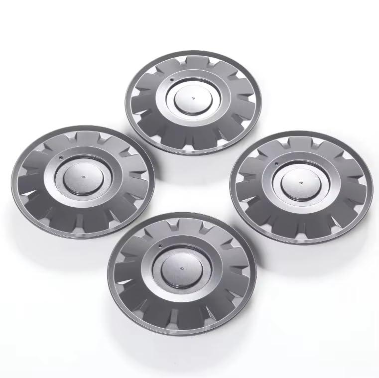 Photo 1 of 4pcs 20 Inch Wheel Hub Center Cover and Cybertruck Hub Cab, Set of 4 Wheel Cap Kit Dustproof Decoration Wheel Cap Compatible with Tesla (20in Model y, Matte Black)