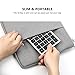 Bluetooth Number Pad, Jelly Comb N019 Ultra Slim Wireless Bluetooth 28-Key Numeric Keypad Data Entry with Multiple Shortcuts for Smartphones Tablet Surface pro and More (Silver)