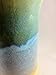 Ceramic Vase in Blue and Teal