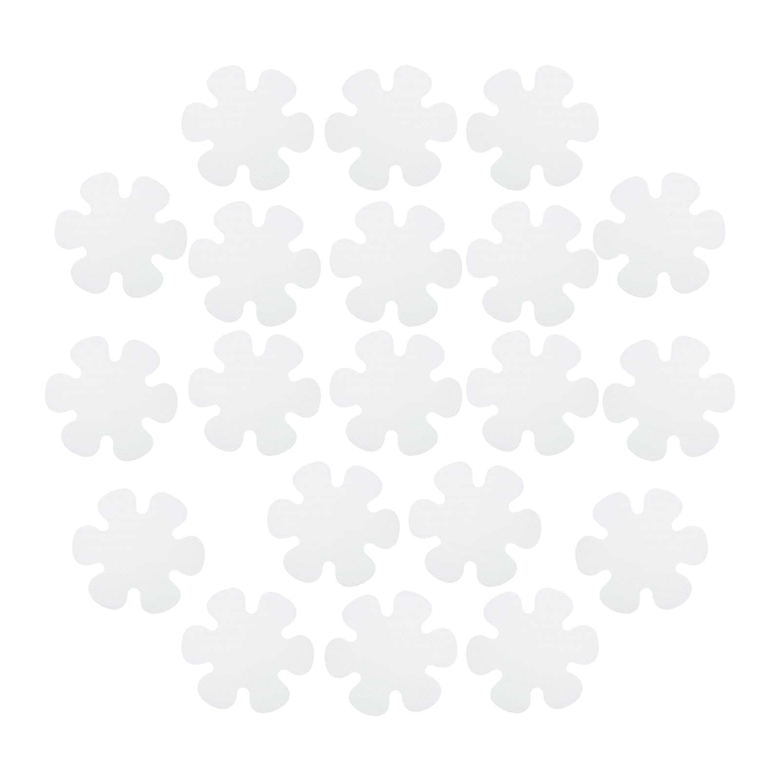 VILLCASE 20pcs Non-Slip Showering Stickers Anti-Slip Shower Stickers Anti-Slip Stickers