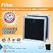Holmes Arm & Hammer Odor Grabber and Air Cleaner, Black