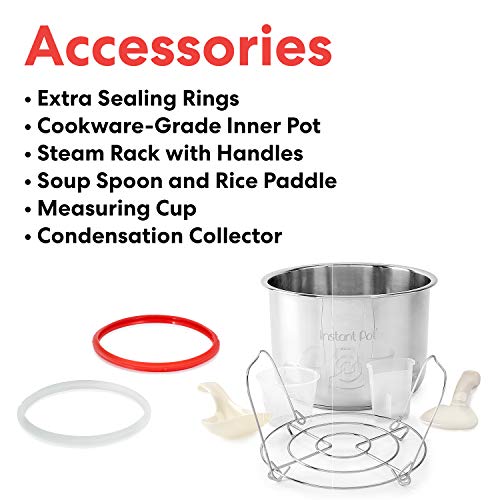 Instant Pot Lux 6in1 Electric Pressure Cooker, Sterilizer, Slow