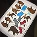Bigfoot Sasquatch Cookie Cutters 2-Pc. Set Made in USA by Ann Clark, Bigfoot, Foot