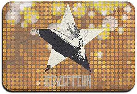 YFF Led Zeppelin Home Furnishing Bathroom NonSlip Rug 23.6Lx15.7W