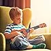 YEZI Kids Toy Classical Ukulele Guitar Musical Instrument, Brown