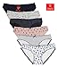ABClothing Women's 6 Pack Hipster Cotton Panties, Assorted Colors M