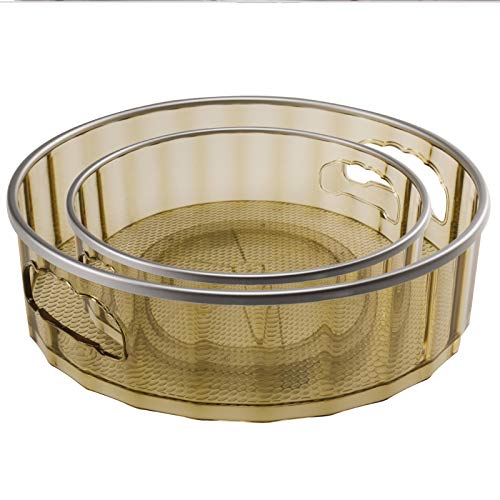 Watpot Plastic Lazy Susan Turntable Nonskid Pantry Kitchen