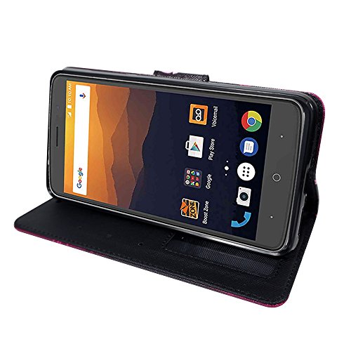 image for ZTE MAX XL Case, ZTE ZMax PRO 2, ZTE Blade Max 3 Wallet Cover Pouch Fl