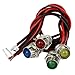 1 X 5 LED Indicator Light Lamp Pilot Dash Directional Car Vehicle Truck Boat