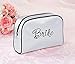 Lillian Rose White Bride Travel Accessory Makeup Bag