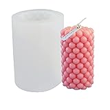 Long Bubble Pillar Silicone Candle Mold Silicone