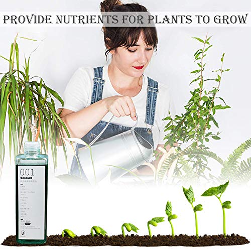 Indoor Plant Food, Plant Fertilizer, Plant Fertilizer Liquid, Indoor Plant Fertilizer, All-Purpose House Plant Fertilizer for Healthy Plants and Soil, Potted Indoor Outdoor Trees, 8.8 oz