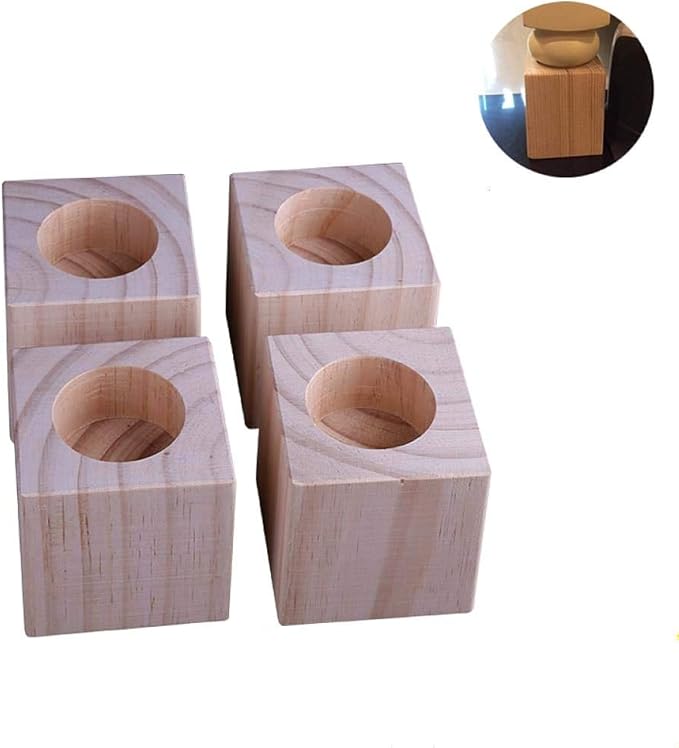 Solid Wood, Furniture Lifter, Furniture Riser, Bed Rise, Sofa Riser