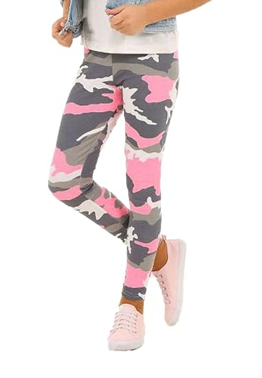Camouflage Mädchen Leggings Leggins Hose Kinder Frühling 116-158