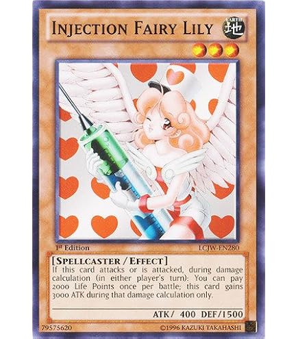YU-GI-OH! - Injection Fairy Lily (BP02-EN018) - Battle Pack 2: War of The Giants - 1st Edition