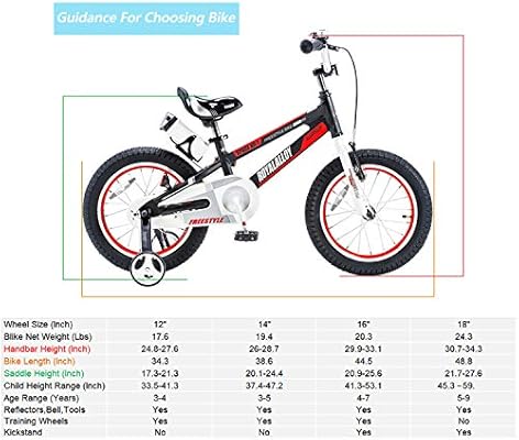 bike size for 41 inch child