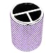 Purple Crystal Rhinestone Desk Pen Holder