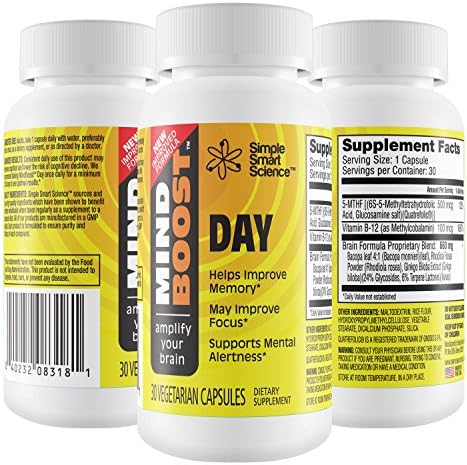 Premium Brain Supplement Nootropic Clinically Formulated for Better Memory Boost, Focus, &amp; Energy | All-Natural Organic 100% Guaranteed Proprietary Formula Using Therapeutic Dosages