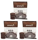 Emmy's Chocolate Macaroons, 2 Ounce (Pack of 3) (Dark Cacao)