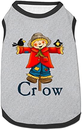 Dog Clothes Crow Dog Vest Sweatshirts Soft And Warm Polyester Fiber Pet Dog Jumpers