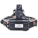 CrazyFire LED Headlamp,3 Cree XM-L T6 5000lm Super Bright LED Headlamp,Waterproof Hunting LED Headlight Torch 4 Modes Hands-free Flashlight for Hiking Camping Running Camping Riding (No Battery)