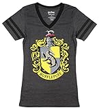 Harry Potter Hufflepuff Jrs V-Neck Tee S