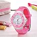 116 Kids Watch 30M Waterproof,Children Cartoon Wristwatch Child Silicone Wrist Watches Gift for Boys Girls Little Child - PerSuper (Pink)