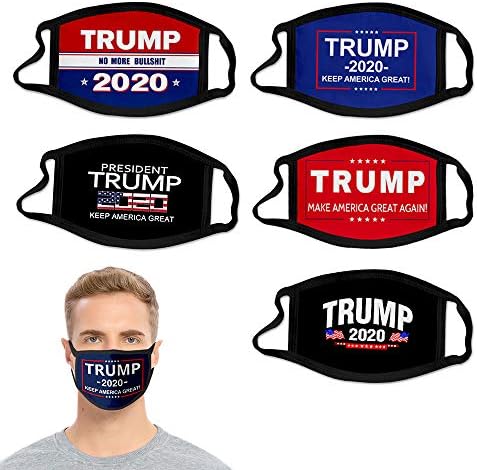 Trump Mas 5-PACK | Safety Reusable & Washable Anti Dust Fashion Cover | MAGA KAG TRUMP 2020 | Men Women (TRUMP) Trump Mas 5-PACK | Safety Reusable & Washable Anti Dust Fashion Cover | MAGA KAG TRUMP 2020 | Men Women (TRUMP)
