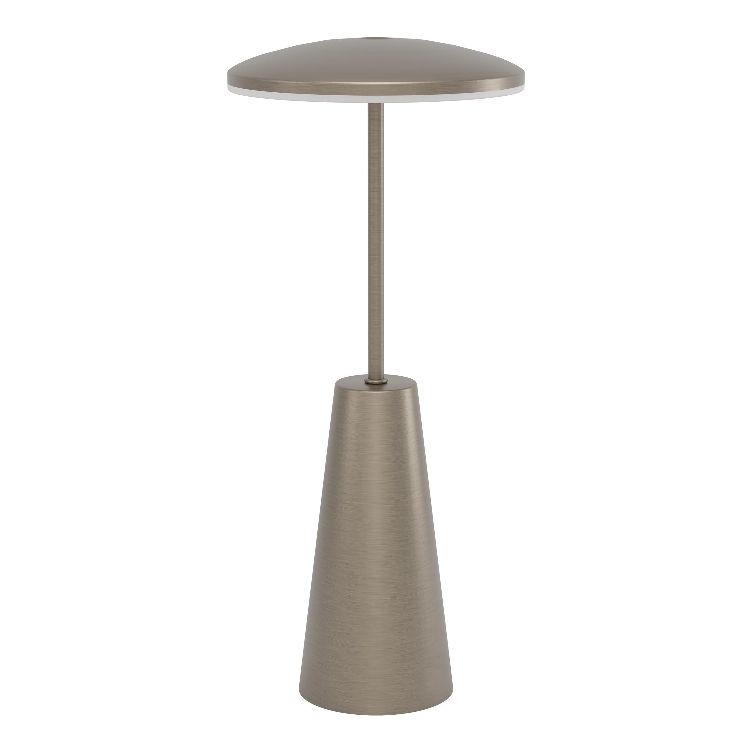 Eglo LED Outdoor Table lamp Piccola, Touch dimmable Bedside lamp with Adjustable Light Colour, Outside Garden Light, Balcony and Terrace Lighting, Metal in Bronze, IP54