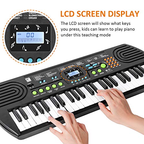 M SANMERSEN Piano for Kids, Kids Piano Keyboards Electronic Pianos with