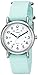 Timex Women's T2P0739J Weekender Silver-Tone Watch with Seafoam Green Nylon Band