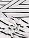 eshion Women Long Sleeve Stripe Casual Loose-Fitting Tops T-Shirt Blouse Size S-XL Black White