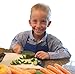 BEGINNER'S CHEF KNIFE - Kids Favorite and Parents #1 choice for safety and design! - Bonus Knife Skills Booklet and Virtual Tutorial included!