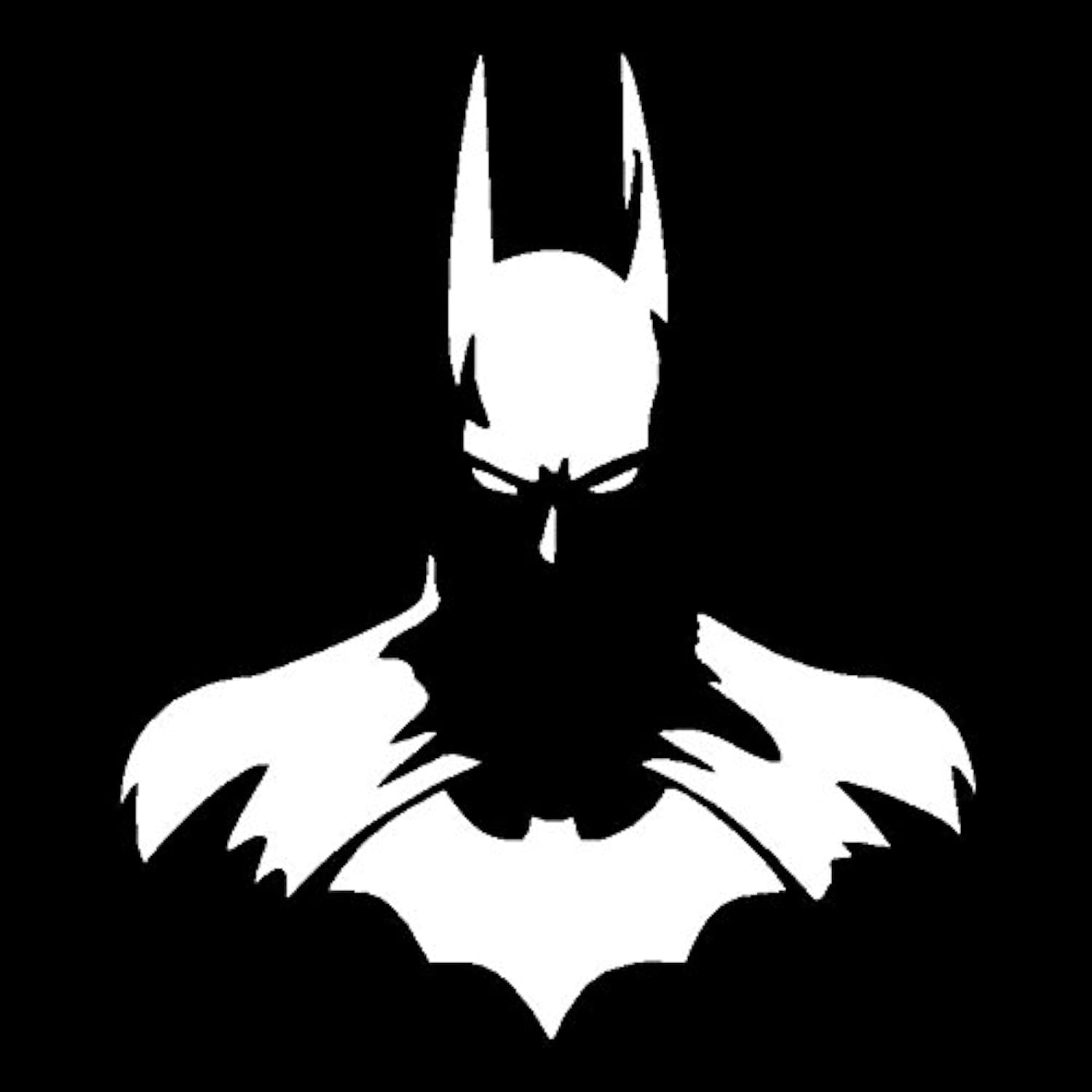 Photo 1 of Batman DC Dark Knight Vinyl Decal Car Truck Window Sticker Silhouette Laptop, Die Cut Vinyl Decal for Windows, Cars, Trucks, Tool Boxes, laptops, MacBook - virtually Any Hard, Smooth Surface