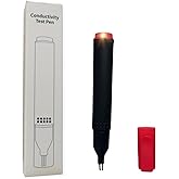 Merisky Conductivity Test Pen, Tester for Earthing, Continuity Tester for Grounding Mats, Sheets, Pads, Socks, Pillow Cases. Use to Test Effectiveness of Earth Connected Products.