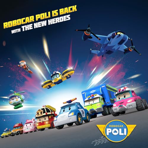 Robocar Poli DIE-CAST Amber Ambulance – Metal Vehicle Toy for Role-Play and STEM Preschool Learning, Gifts for Boys & Girls Ages 3-9