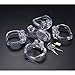YiFeng Biosourced Resin Male Chastity Cage Device Belt Restraint Men Bondage Fetish ZCS142 (Short, Clear)