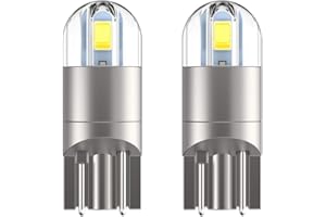 WEIMELTOY 194 LED Interior Bulbs T10 LED Car Bulbs, 168 Bulb,Bright Upgrade 3030 Chips 175 2825 W5W LED Car Bulbs for Car Interior Dome Map Door Courtesy License Plate Lights, 6000K Xenon White Pack of 2