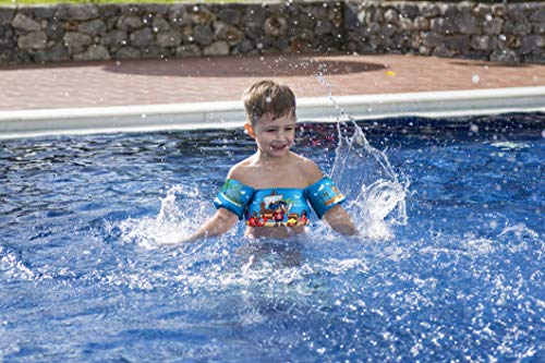 Qshare Kids Life Jacket Vest for Children, Swim Aid Floats for Swimming Pool, Learn to Swim for 25lbs to 55lbs Toddlers (Pirates)