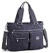 Crest Design Nylon Laptop Shoulder Bag Handbag Teacher Nurse Tote Organizer Travel Work Bag Purse