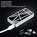 Kivors Windproof Rechargeable Flameless Dual Arc Lighter Electric Inferno Lighter
