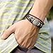 Susenstone®Fashion Jewelry Rhinestone Crystal Handmade Metal Beaded Bracelets
