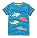 Fiream Little Boys' Cotton Clothing Short Sets(Blue,3T)