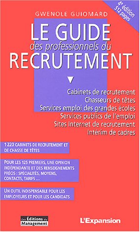 Le  guide des professionnels du recrutement