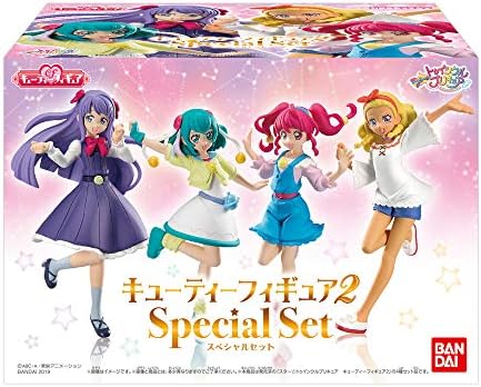 Bandai Star Twinkle Precure Cutie Figure 2 Special Set Of 4 Figures Cure Star Cure Selene Cure Milky Cure Soleil Amazon Sg Toys Games